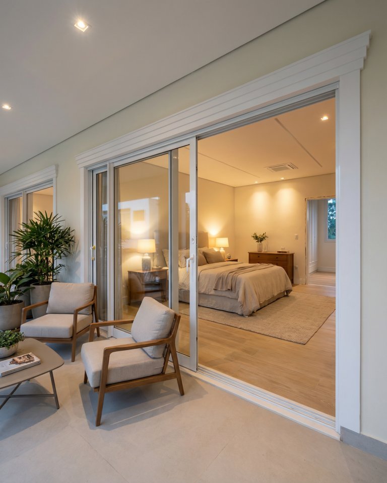 Porta de Esquadrias de alumínio